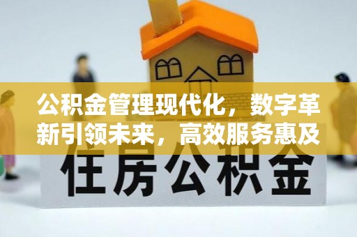 曲周公积金管理现代化，数字革新引领未来，高效服务惠及民生