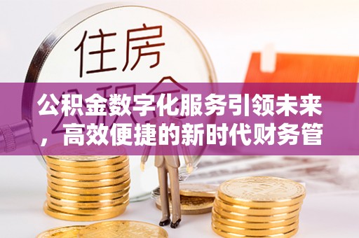 曲周公积金数字化服务引领未来，高效便捷的新时代财务管理