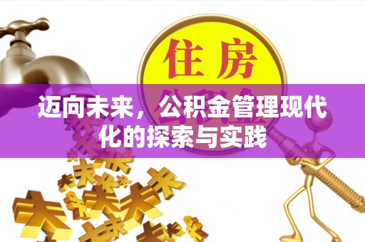 曲周迈向未来，公积金管理现代化的探索与实践