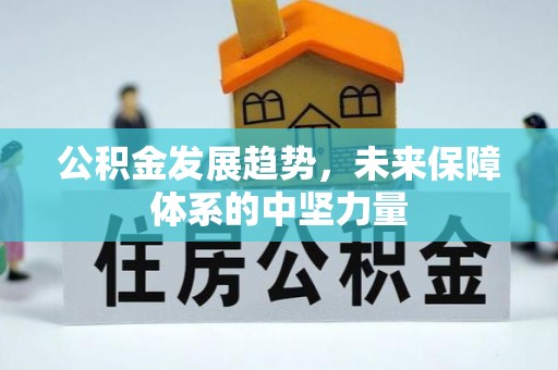 曲周公积金发展趋势，未来保障体系的中坚力量