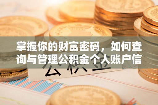 曲周掌握你的财富密码，如何查询与管理公积金个人账户信息