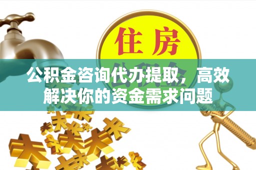 曲周公积金咨询代办提取，高效解决你的资金需求问题