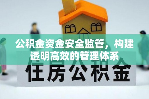 曲周公积金资金安全监管，构建透明高效的管理体系