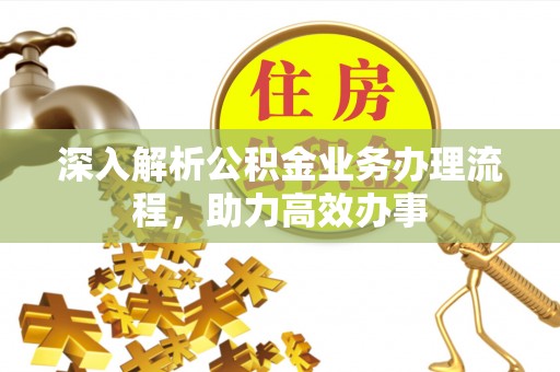 曲周深入解析公积金业务办理流程，助力高效办事