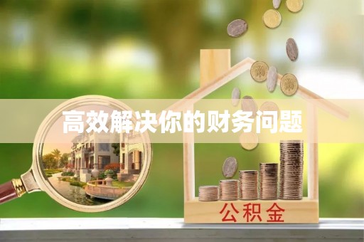 曲周高效解决你的财务问题